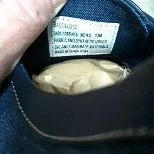 G.H. Bass & Co. | Shoes | Bass Blue Denim Laced Fabric  display picture 2